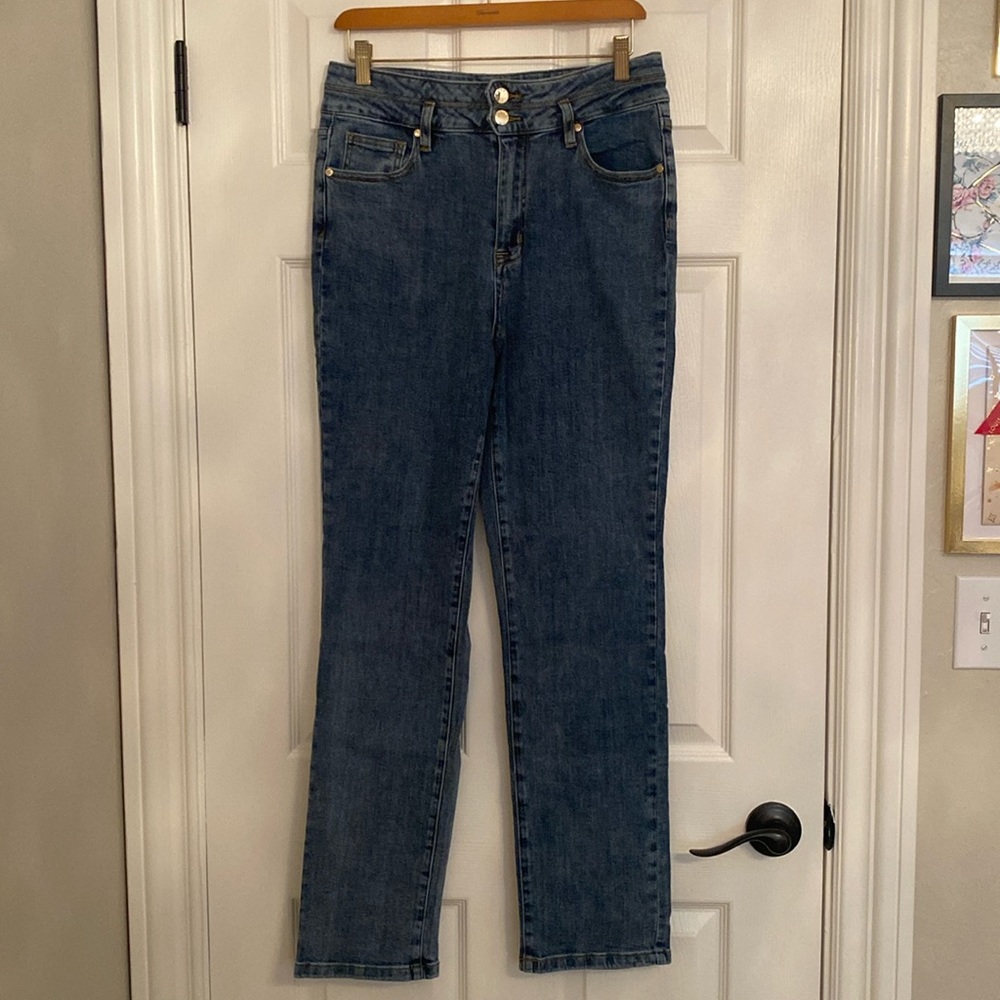 bebe • Double Tab Skinny Jeans - Picture 5 of 14